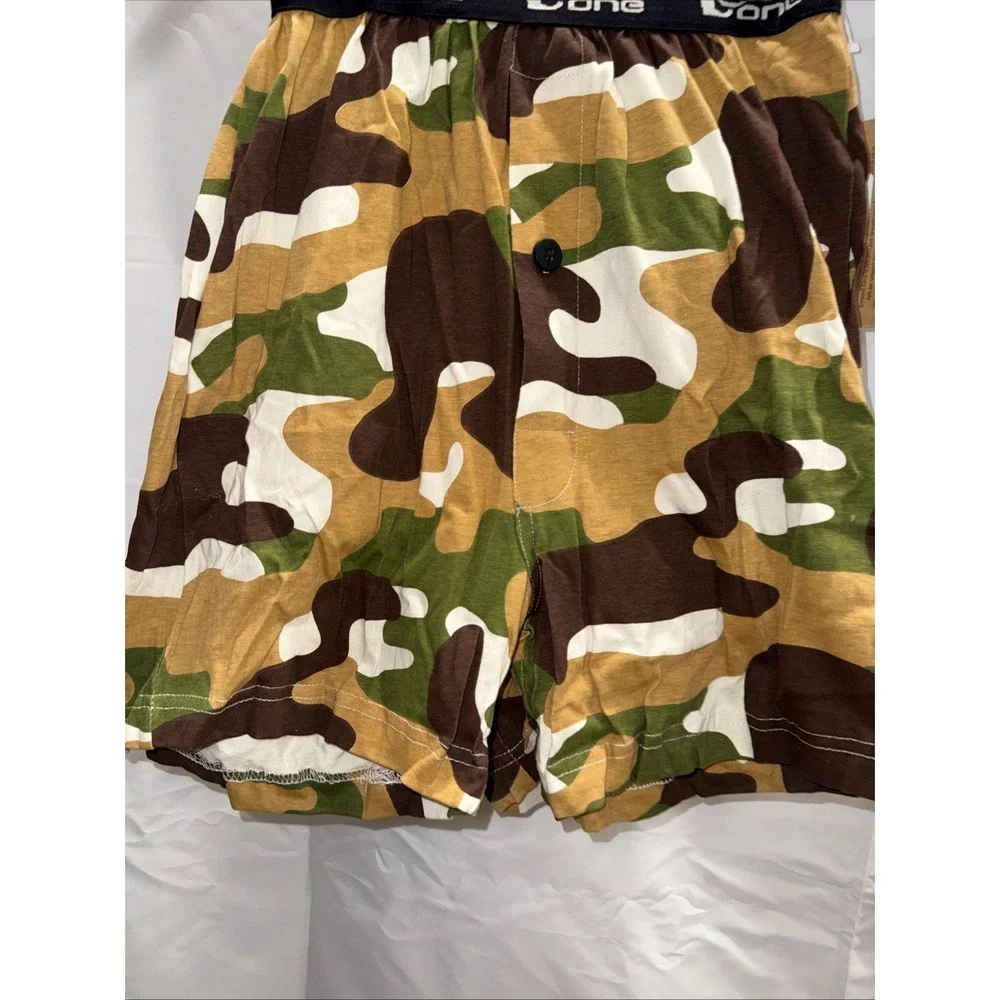 buck naked camo boxer size small new